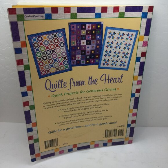 Quilts From The Heart Quick Projects For Generous Giving Karin Renaud Patterns - Picture 12 of 12
